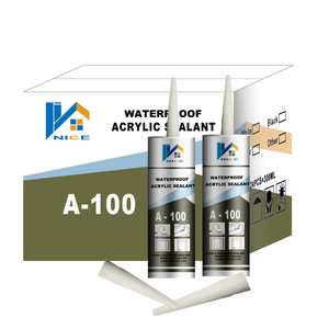 Sellador Adhesivo de Silicona Acrílica de Alta Calidad, Pegamento de Alta Adherencia para Azulejos, Pintable, para Construcción de Paredes - Product Image 2