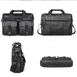 <b>Leather</b> Men Messenger Shoulder Cross Body Bag Genuine <b>Leather</b> <b>Briefcase</b> Men Fashion Real <b>Leather</b> Handbag - Product Image 5