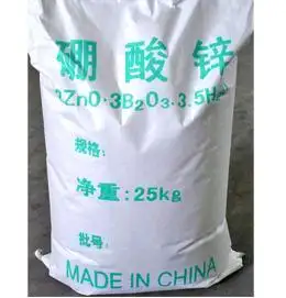 De Goma y de plástico llama retardante zinc borato CAS:1332-07-6 B2O6Zn3 con precio de fábrica