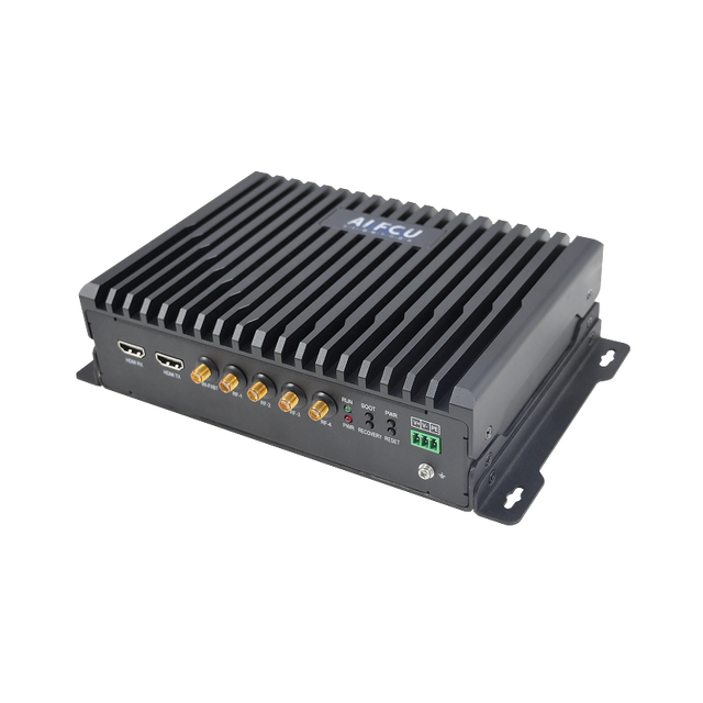 Rugged Fanless Edge AI Box 6 TOPS NPU Embedded Computer FCU3501