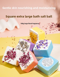 Sfera di Sale da Bagno con Fiori Essiccati 100g/pz Olio Essenziale per Bagno - Product Image 5