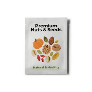 En stock, sac en plastique Mylar personnalisé avec logo imprimé en usine, scellé sur 3 côtés, pour emballages alimentaires de biscuits et bonbons, échantillon de sac en plastique Mylar - Product Image 2