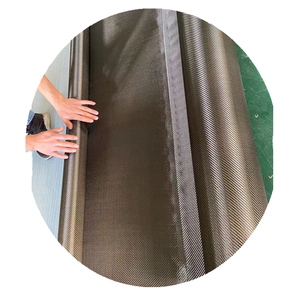 Tissu imperméable en fibre de carbone 100% haute résistance pour voitures, technique de tissage 3K, feutre, chaussures, sacs, couvertures, motif rayé, industrie - Product Image 2