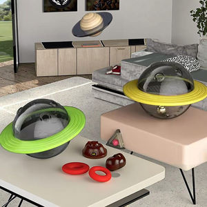 Vendita caldo negozio di animali morso resistente e Durab multifunzionale cane gatto Ufo palla cane trattare il giocattolo per animali domestici erogazione - Product Image 2