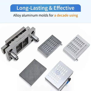 Machine d'emballage sous blister automatique pour sauces, petite machine d'emballage sous blister, machine d'emballage sous blister Alu Alu à panneau numérique - Product Image 6