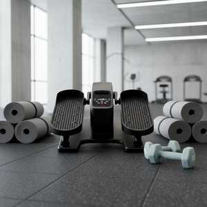 Mini cyclette ellittica portatile ergonomico da scrivania per gambe e piedi, per uso domestico - Product Image 1