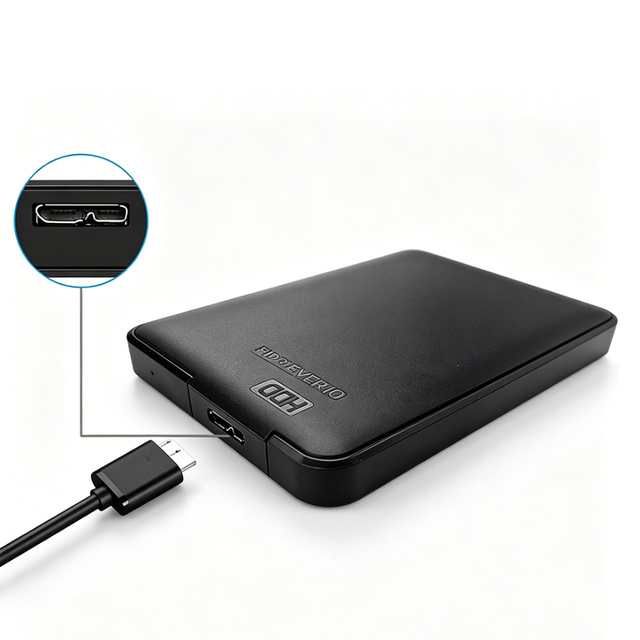 1TB External HDD Drive USB 3.1 Gen 2 10Gbps Mechanical Hard Disk