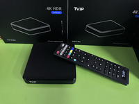 TVIP 706 705 605 SE Original, Boîtier Smart TV Linux Android OS Scandinave, Vente Chaude en Suède, Norvège, Finlande, Danemark, 4K HEVC HD