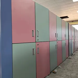 Colorful school locker for student/12mm hpl waterproof locker