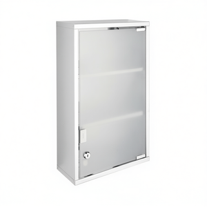 Mueble de Baño Metálico Cromado de Acero Inoxidable, 27 cm de Ancho, 50 cm de Alto, 12 cm de Profundidad - Product Image 3