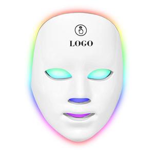 0728 ขายส่ง ไฟ LED บำรุงผิวหน้า 7-1 สี แบบไร้สาย แสงสีแดง สำหรับการเดินทางและใช้ในบ้าน - Product Image 3