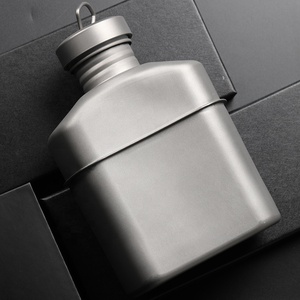 Campeggio all'aperto mensa in titanio campeggio all'aperto escursionismo bottiglia d'acqua Mess Kit - Product Image 4