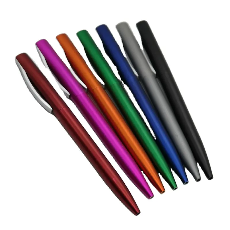 Çin en iyi toptan yüksek kaliteli senatör plastik premium metalik büküm tükenmez tükenmez kalem