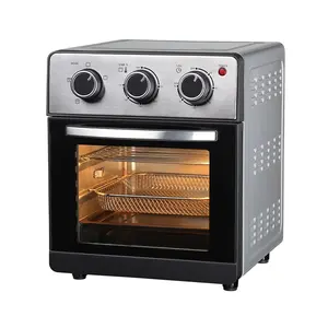 16L Multifunctional Electric Air Frying Oven Smart Space-Saving Machine for Household and RV Use Square Shape Air Fryer Oven