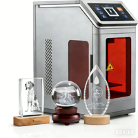 Machine de gravure laser 3D personnalisée pour ornements en cristal, destinée aux studios créatifs et aux fabricants de cadeaux personnalisés