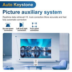 Projecteur de cinéma LED Android 9 XS97 PF03 150 ANSI 720P avec configuration automatique, optique fermée, LCD portable, expédition immédiate, personnalisable - Product Image 5