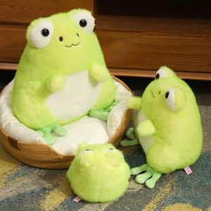 <span class=keywords><strong>Grenouille</strong></span> personnalisée jouets peluche velours <span class=keywords><strong>grenouille</strong></span> animal en peluche doux câlin parfait pour enfant peluche <span class=keywords><strong>grenouille</strong></span> poupée - Product Image 4