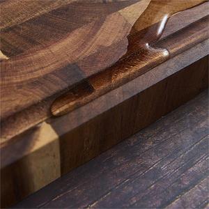 Bán Buôn Lớn Dày Nhà Bếp Thớt Hội Đồng Quản Trị Sang Trọng Hữu Cơ End Hạt <span class=keywords><strong>Butcher</strong></span> Khối Keo Gỗ Cắt Hội Đồng Quản Trị Số Lượng Lớn Bằng Gỗ - Product Image 2