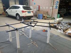 Lwei कस्टम आधुनिक मॉड्यूलर लकड़ी के विस्तार योग्य कार्यालय डेस्क और वर्कस्टेशन टिकाऊ वाणिज्यिक फर्नीचर - Product Image 4