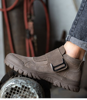 Chaussures de travail d'usine bon marché en Chine, à bout en acier, en maille, basses, antidérapantes, pour l'hiver/l'été/l'automne, unisexes, pour soudeurs en Arabie Saoudite