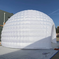 Tente dôme gonflable personnalisée avec tissu Oxford Logo personnalisé imprimé pour l'affichage de fêtes et d'événements Publicité géante en plein air pour discothèque