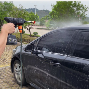 DTWA5-0001 Lavadora de Coches de Alta Presión <span class=keywords><strong>Pistola</strong></span> de Lavado Portátil Inalámbrica Máquina de Limpieza Eléctrica con Batería de Litio <span class=keywords><strong>Pistola</strong></span> Rociadora de Agua - Product Image 3