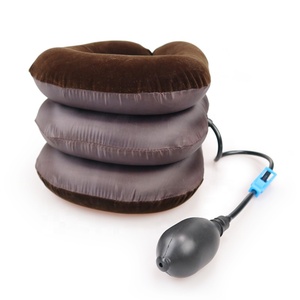 Pompa udara ban leher tiup, pompa udara perenggang leher nyeri, penopang leher, traksi kerah tengkuk, bantal leher elastis - Product Image 6