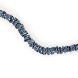 Guinzaglio da corsa per cani Bungee con doppio manico riflettente in Nylon Bungee Free con cintura regolabile in vita - Product Image 5