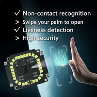 Módulo de Cámara con Sensor de Venas de la Palma de la Mano de Respuesta Rápida, Puerto Serie UART para Microcontrolador, Control de Acceso y Registro de Asistencia