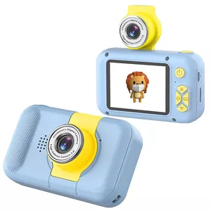 X101 la migliore fotocamera digitale per bambini regalo di compleanno giocattoli 180 rotazione dell'obiettivo videocamera per bambini videocamera per bambini - Product Image 1