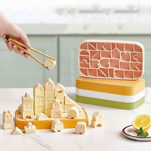 Ice Cube Block Maker Mold Silicone Ice Cube Tray Wholesale Silicone Ice Cream Makers - Product Image 3