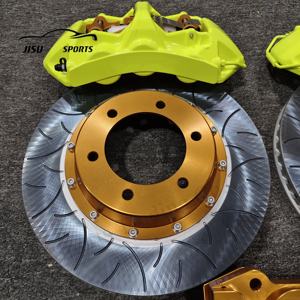 Jeu <span class=keywords><strong>de</strong></span> freins à étrier GT6 à 6 pistons avec kit <span class=keywords><strong>de</strong></span> freins 355/380mm pour Toyota Fortuner Hilux Infiniti Q50 Porsche VW MK2 MK6 MK7 - Product Image 1