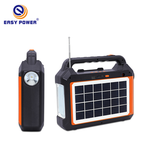 Nhà có thể sạc lại năng lượng mặt trời trạm DC năng lượng mặt trời Pin chiếu sáng với đài phát thanh thông minh Loa năng lượng mặt trời hệ thống chiếu sáng - Product Image 2