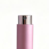 Flacon pulvérisateur de parfum vide 8ml 10ml le plus vendu, avec pompe, boîtier en aluminium, flacon en verre, finition mate, multicolore, personnalisable OEM