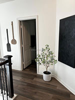 Arbre d'Eucalyptus Artificiel 4FT 120CM Faux Feuilles de Dollar en Argent Plantes d'Eucalyptus Avec Tiges d'Eucalyptus en Faux Soie Arbre Artificiel