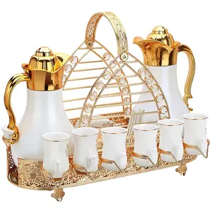 Luxus Geschenkset Küchen geschirr Kaffee Tee Flasche Tasse Set Vakuum Tasse Flasche Thermoskanne Wasser flasche Geschenk box Set