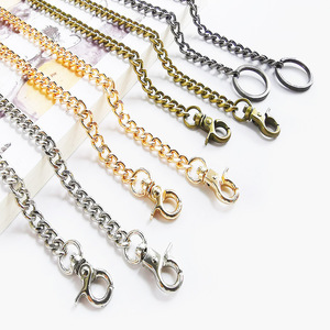 Metal Chain <b>Strap</b> <b>Buckle</b> Hardware For Bag Accessories Fashion DIY Silver Gold Color 202008027 - Product Image 1