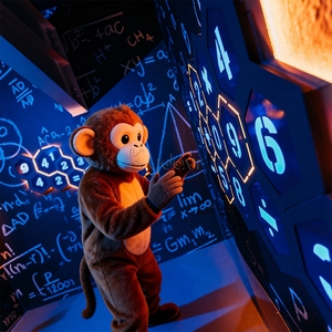 Arena per Giochi di Fuga Estremi: Sfida Interattiva di Gioco Digitale con Pulsante di Attivazione e Gioco Educativo Matematico - Product Image 2