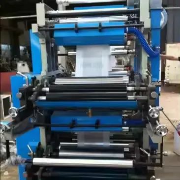 ขายตรงจากโรงงานเครื่องพิมพ์ Letterpress ถุงพลาสติก Flexographic อัตโนมัติ 6 สี