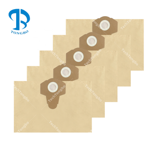 Bolsas de filtro de papel universal compatibles con Einhell TC-VC 1812 S / Draper SWD1200 WDV20ASS / Dirt <span class=keywords><strong>Devil</strong></span> DD3600 - Product Image 1