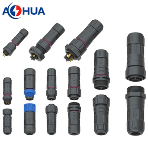Водонепроницаемый разъем AOHUA M12 M15 M16 M20 IP67, 8-контактный, для зарядки аккумуляторов, штекер-гнездо, для электросамокатов, электровелосипедов, мотоциклов - Product Image 3