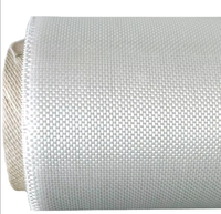 E-tissu de fibre de verre de verre tissé itinérant en armure toile pour bateau et planche de surf
