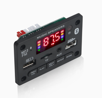 Papan Dekoder MP3 Bluetooth 12V dengan Layar Berwarna, Fungsi Perekaman dan Panggilan, Mainboard dengan Bluetooth JX-810BT