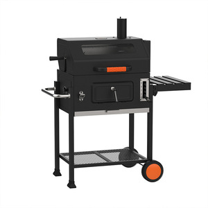 Multi Functional Barbecue Grill With Rotating Spit Smoker Outdoor Patio Grill - Product Image 3