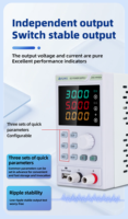 Alimentation CC réglable JIKE MF305 30V 5A, source de laboratoire à découpage variable pour réparation de téléphones et usage en laboratoire
