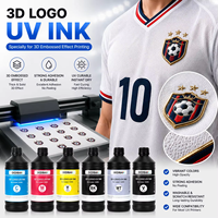 Goosam 1L Personnalisation Film De Transfert 3D Étiquette Logo Textile Impression DTF TPU Uv Encre pour T-shirt Jersey