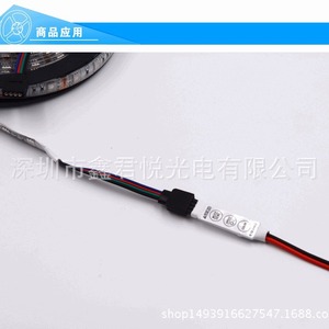 ตัวควบคุมแถบไฟ LED RGB ขนาดเล็ก 12V พร้อมปุ่ม 3 ปุ่มสำหรับใช้งานภายในอาคาร - Product Image 3