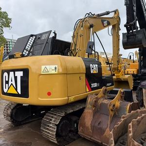 Excavatrice CAT 313D2GC 13 tonnes, godet de 0,58 m, moteur de 73 kW, modèle 2020 avec dents de rechange et marteau brise-roche - Product Image 3