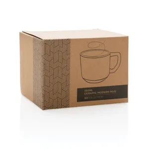 Taza de cerámica moderna de 350 ml, merchandising personalizado - Product Image 3