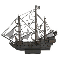 Rompecabezas de Papel 3D de Barco Pirata, Exquisito, de la Fábrica CUPUZ, Juguetes Educativos y Juegos